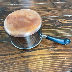 1974-1977 Vintage Revereware 3 Qt. Copper-Bottom Pot